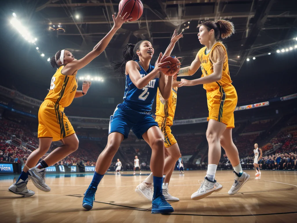 WNBA赛场亮点频出女将们各展所长上演超燃精彩表现